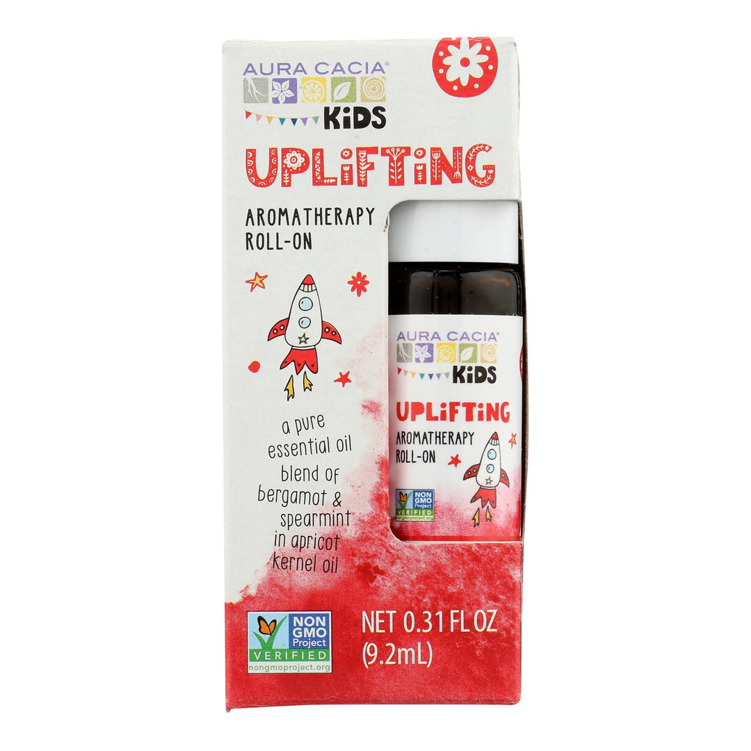Aura Cacia - Essl Oil Kids Uplft Rllon - 1 Each-.31 Fz - Maras Green